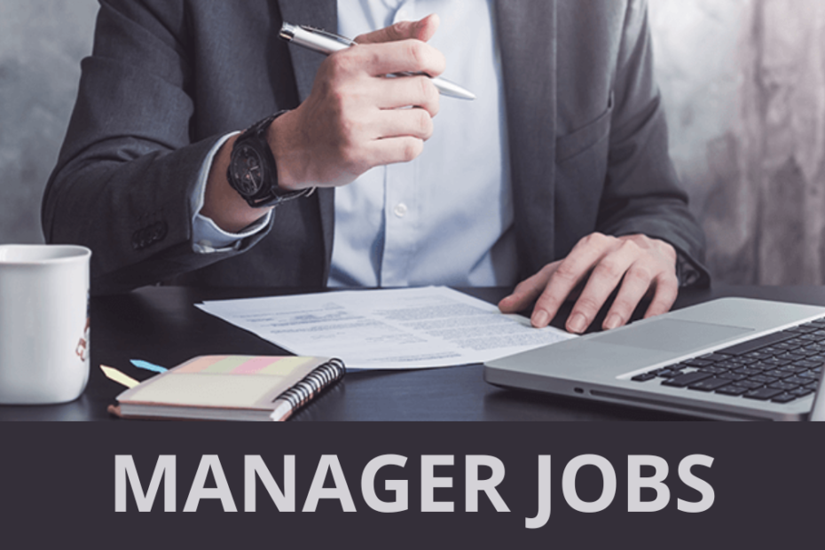 Manager jobs